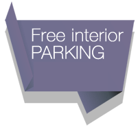 Free interior parking