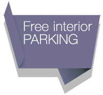 Free interior parking